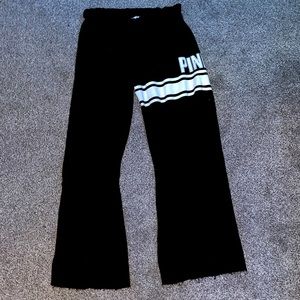 Pink Victoria’s Secret tie string sweatpants